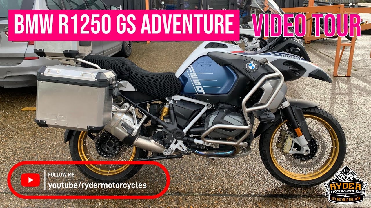 2023 BMW R1250 GS Adventure Trophy Edition - Used Bike Video Tour #bmwr1250gsadventure