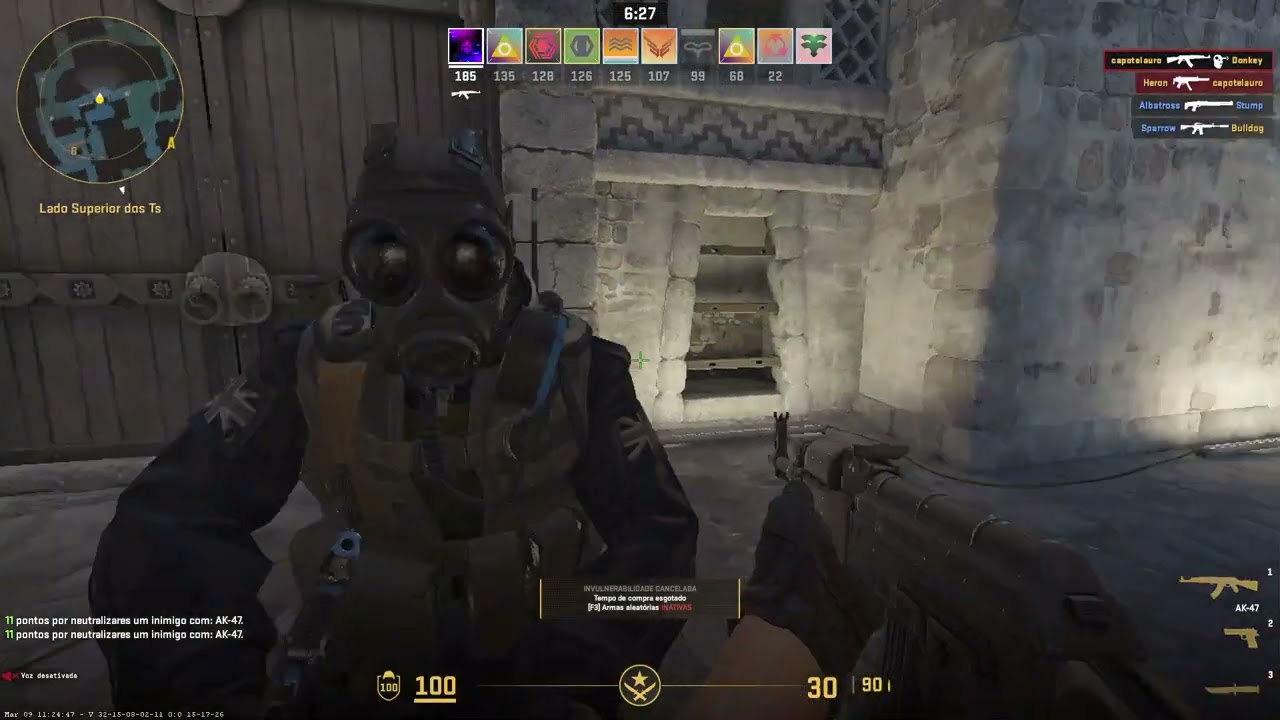 Quase fiquei no TOP3 Counter Strike 2  (Ancient Deathmach)