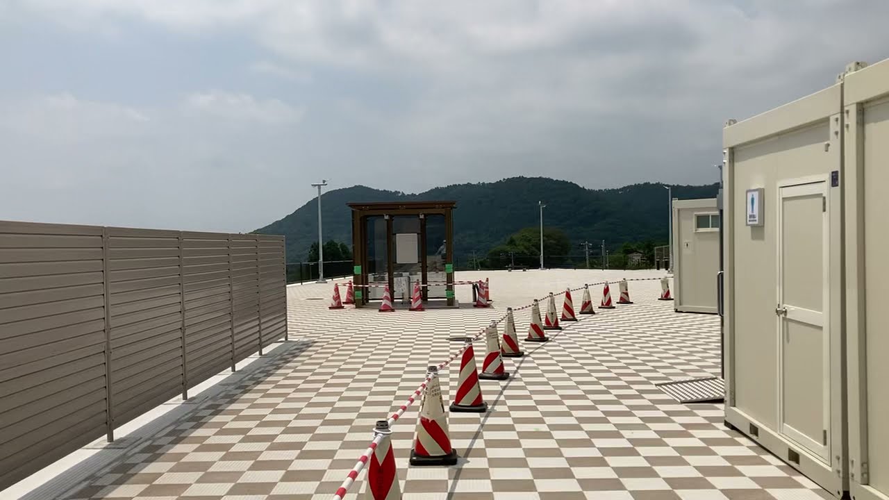国見ＳＡ　上り　絶景ポイント