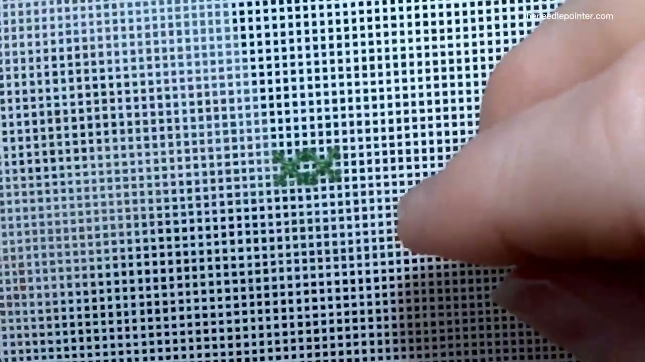 Needlepoint Rice Stitch