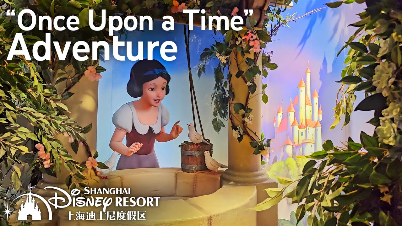 [4K POV] Once Upon a Time Adventure - Shanghai Disneyland