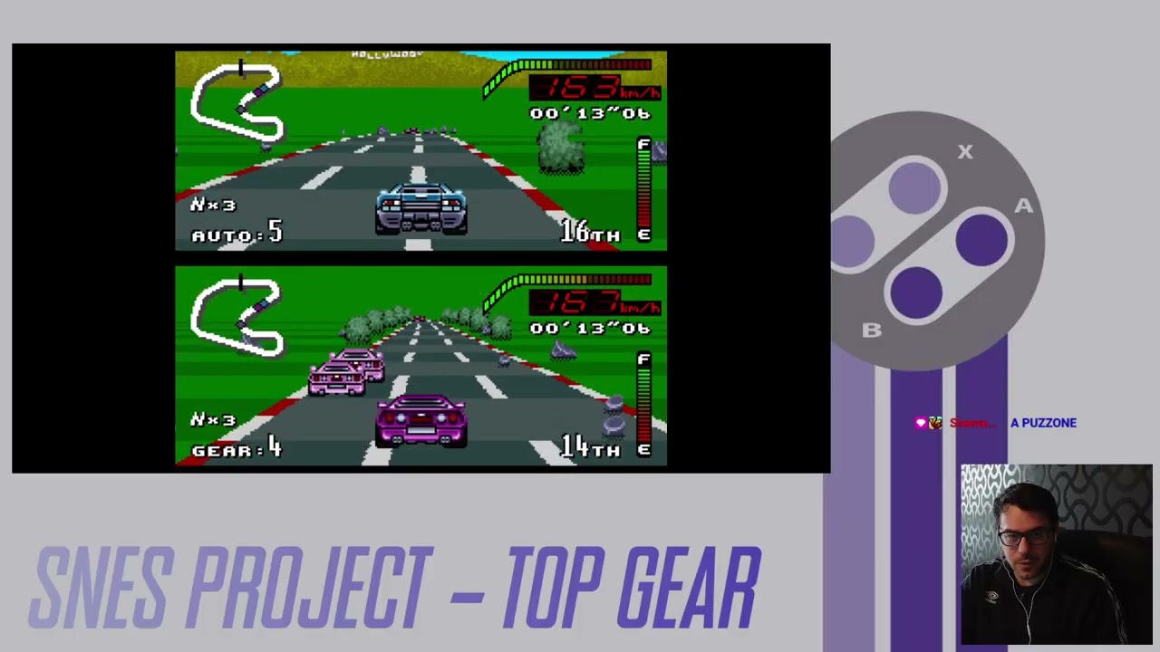 Snes Project #64 Game 32&33/779 - Top Gear/ Top Gear 2