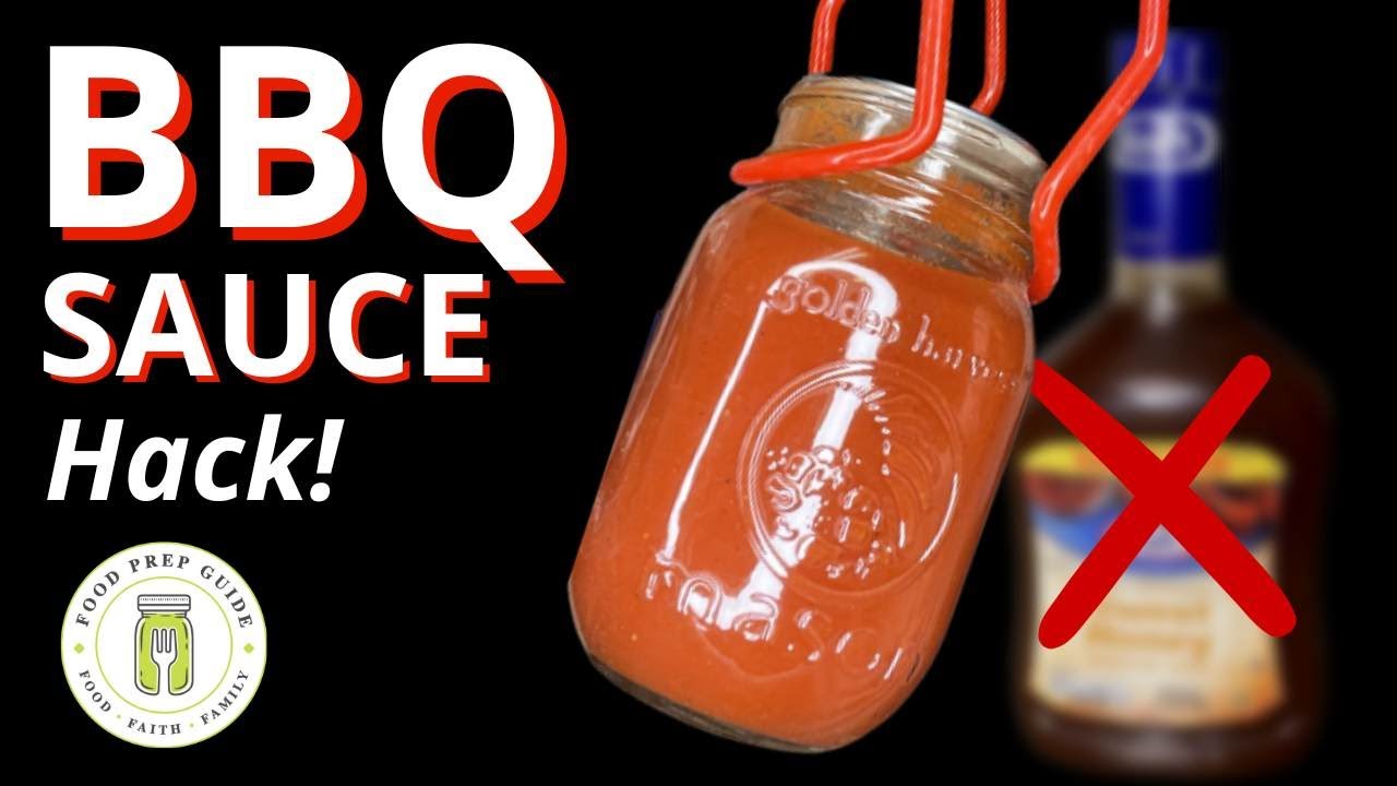 Canning Homemade BBQ Sauce