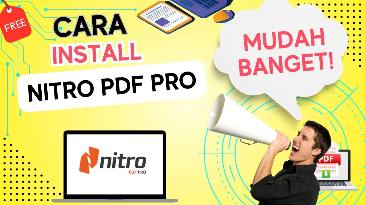 CARA INSTAL NITR* PDF - SANGAT MUDAH DENGAN SN - APLIKASI EDITING PDF