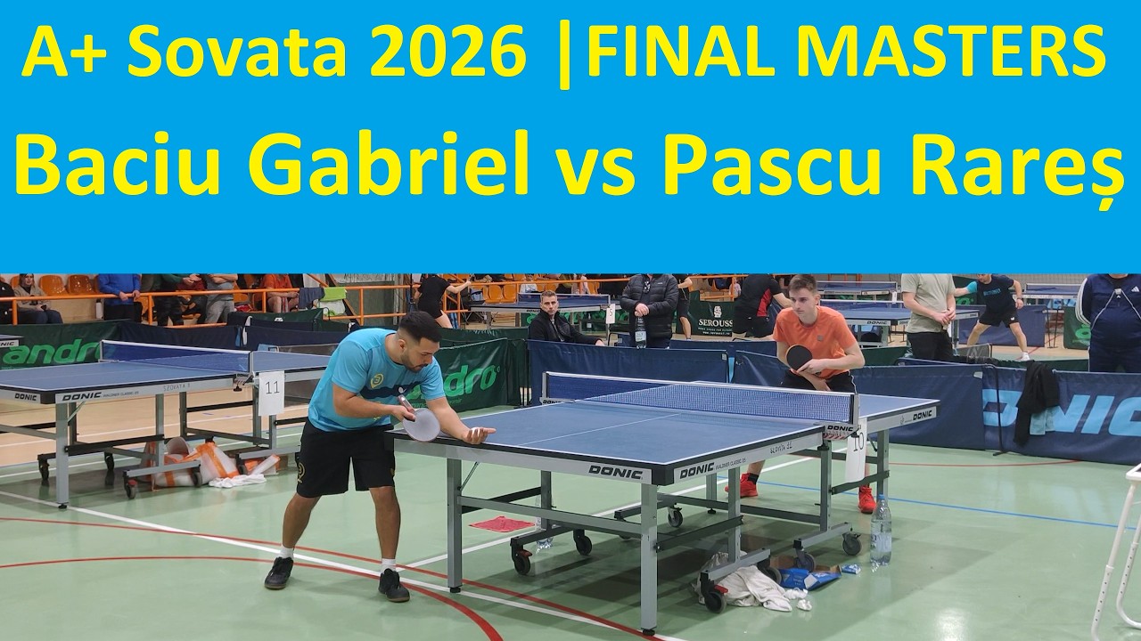 Baciu Gabriel vs Pascu Rares |Final Masters |A+ Sovata 2026
