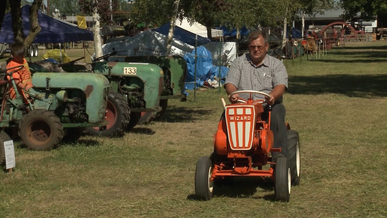 It's Halloween & We're Off To See The Wizard! A 1961 Garden Tractor The Color Of A Pumpkin!