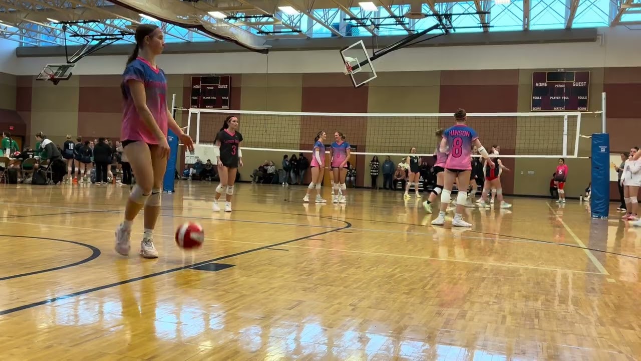 Barnum Impact 17s vs MN North 18-2 red set 3
