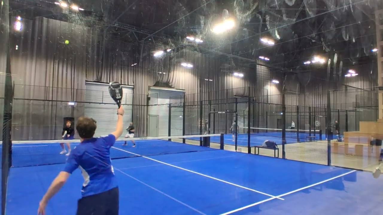 Peter and Cristos vs Diogo and Adam, Set 2 (3-6)