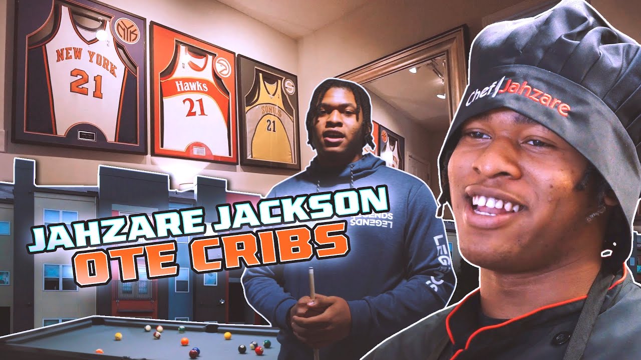 7’0” Jahzare Jackson OTE Official House Tour 😱