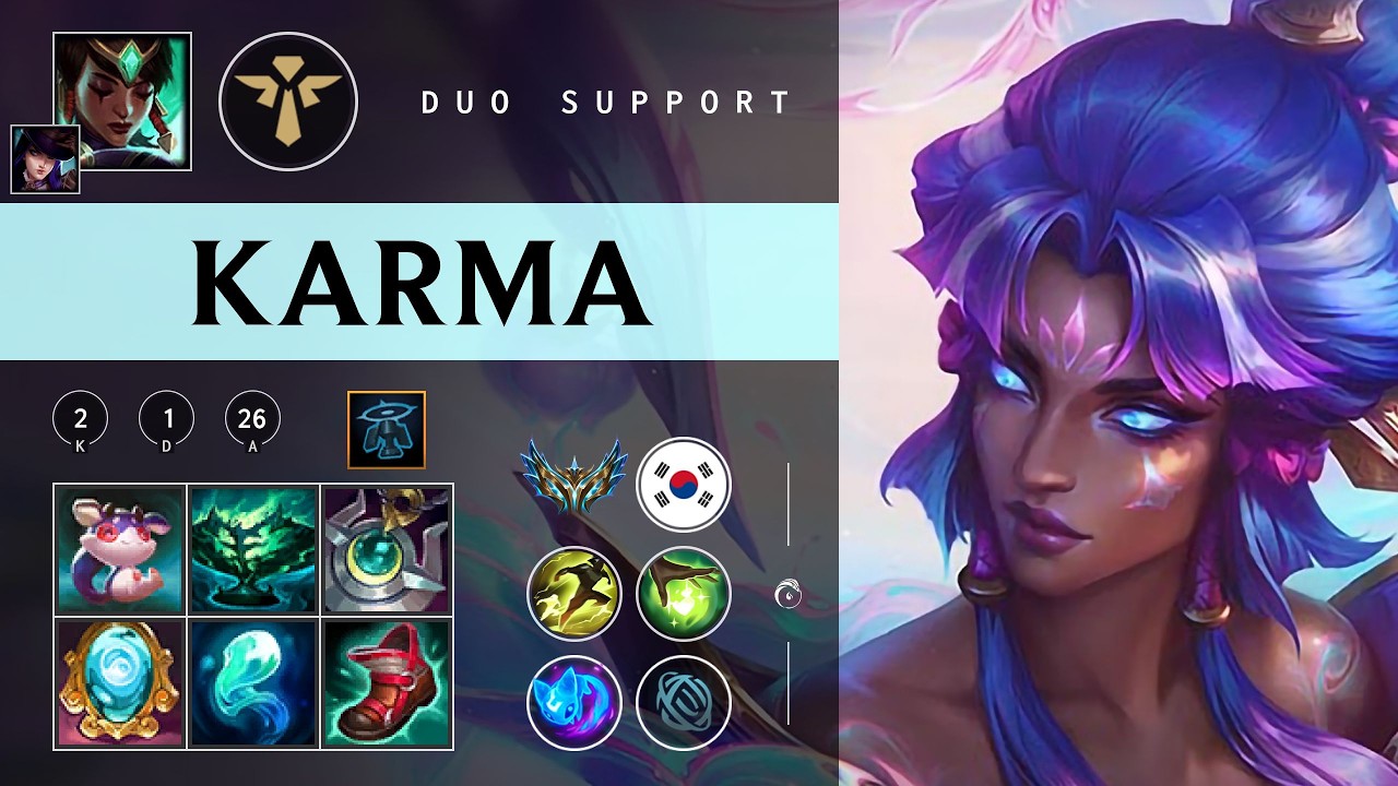 Karma Support vs Neeko - KR Challenger Patch 26.05