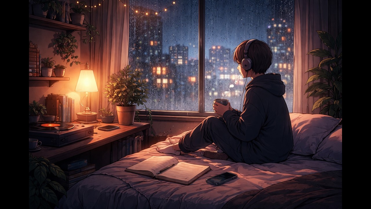 Live 🌙 Lo-Fi Night Vibes 24/7 — Beats to Relax, Study & Escape the World 🌧️✨