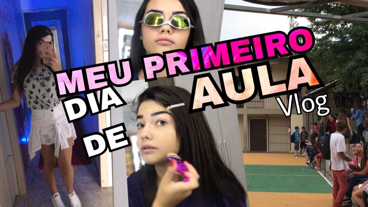 MEU PRIMEIRO DIA DE AULA | VLOG