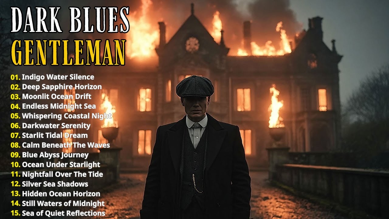 Dark Blues for Men Who Speak Less | Gentleman Playlist for Power & Respect
