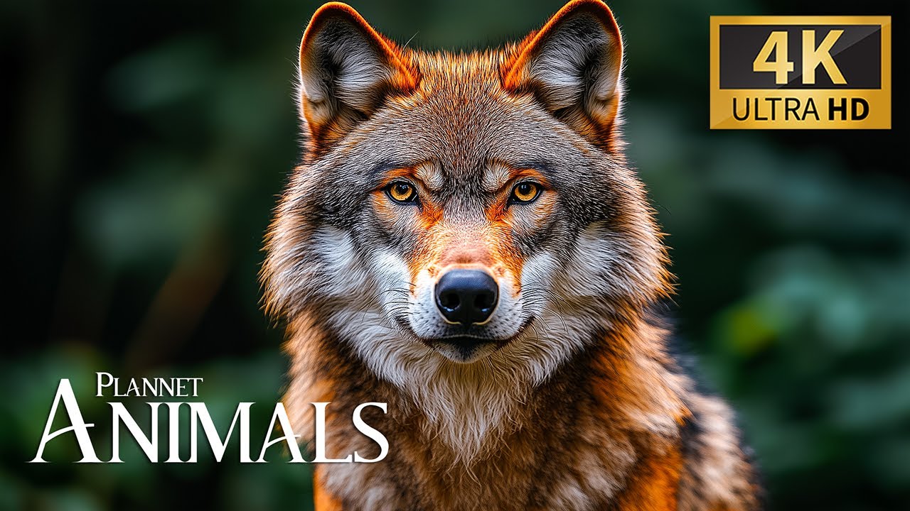 Planet Animals 8K Ultra HD 🐾 Wild Rainforest Animals with Calming Music for Deep Relaxation
