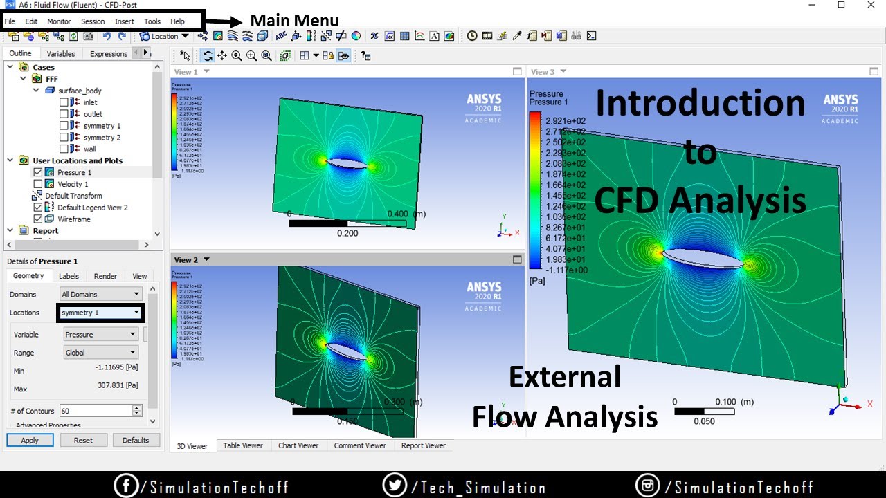 Introduction to CFD Analysis [Live Stream ] | External Flow Analysis | Ansys Fluent | Tamil