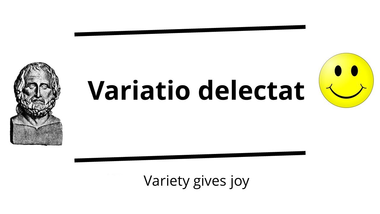 Variatio delectat - 
