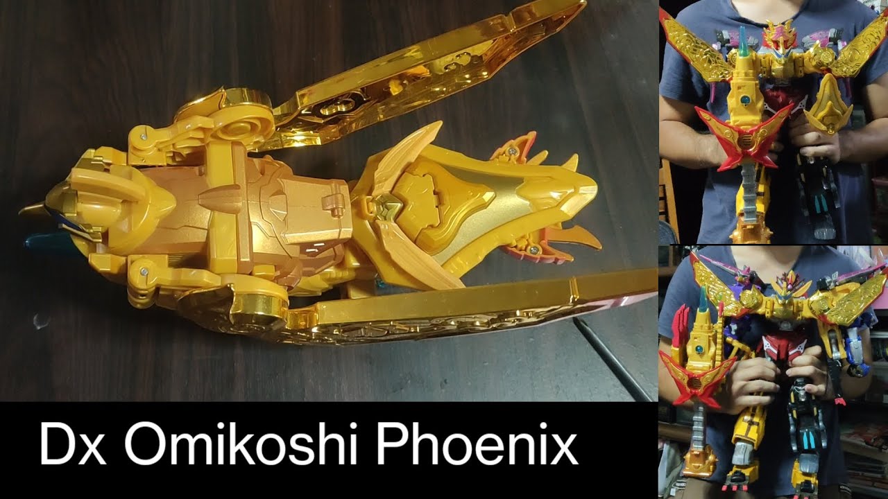 ในที่สุดนกทองก็มาเต็มตัวซักที ย้าหู้วว | Dx Omikoshi Phoenix. #toy #sentai