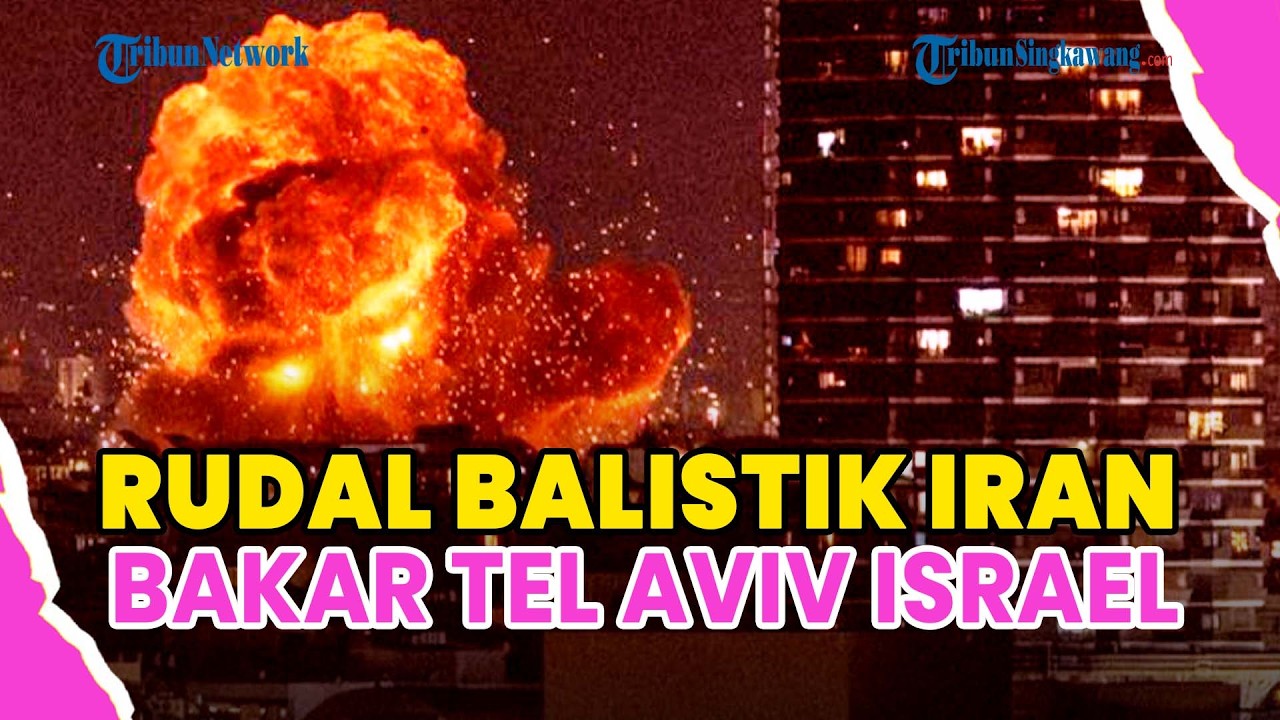 ®️🔴 UPDATE❗TEL AVIV TERBAKAR DIHANTAM RUDAL BALISTIK IRAN, TEHERAN MURKA HINGGA LUMPUHKAN DUNIA