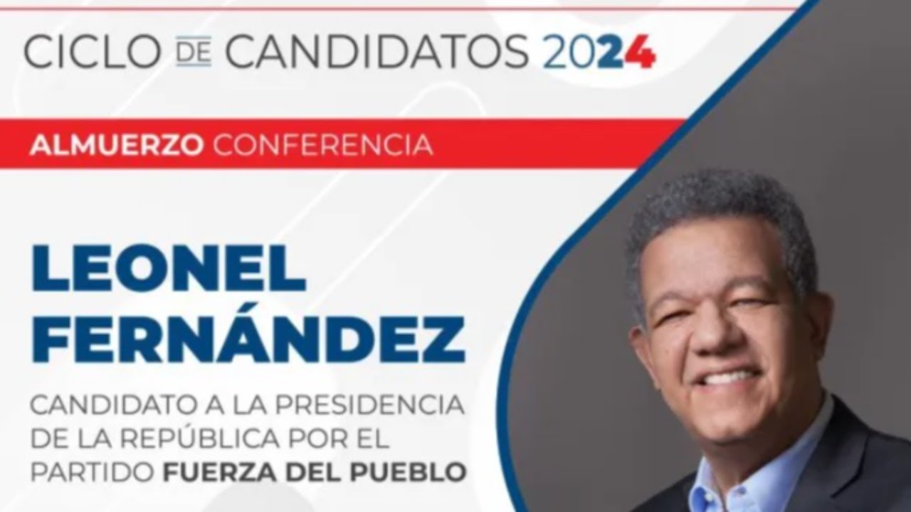 Diferido: Ponencia presentada por el presidente Fernández en AMCHAMDR 14032024
