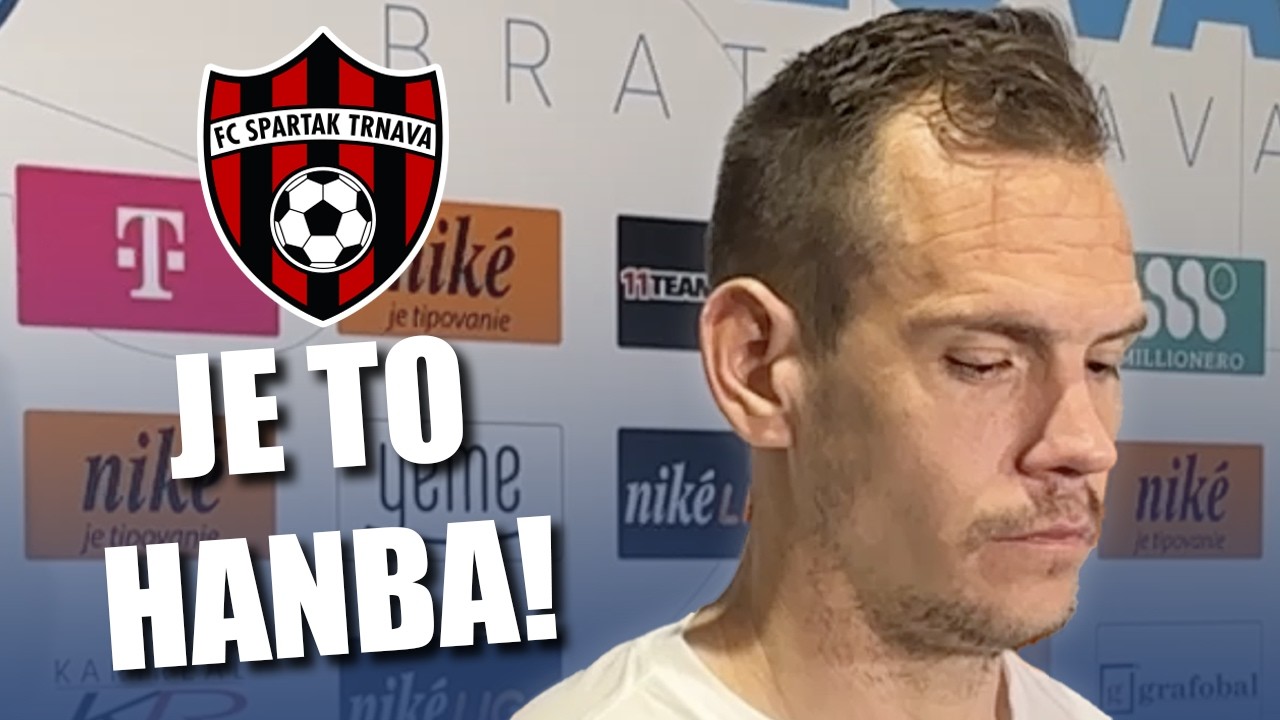 Kapitán Spartaka bez servítky: Je to HANBA pre celý klub!