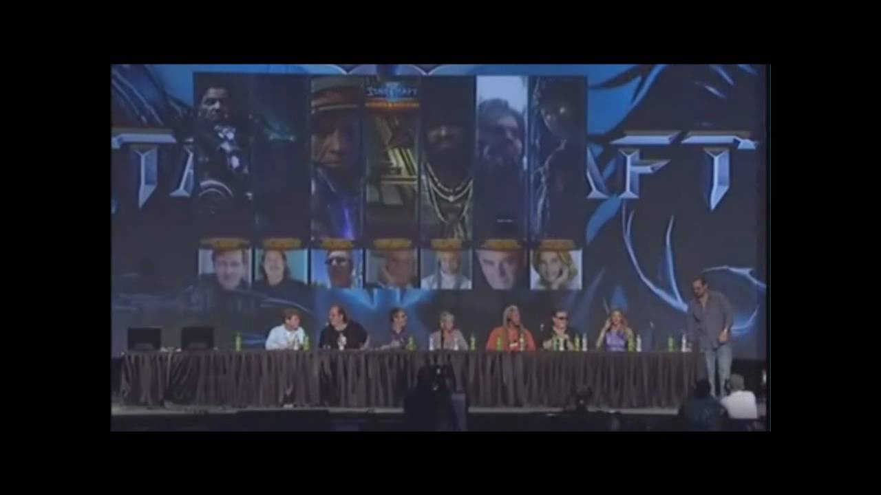 StarCraft 2 Voice Actors at Blizzcon 2009