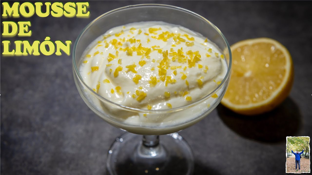 MOUSSE de LIMÓN CREMOSO y SUAVE sin leche condensada ✅🍋🍋🍋