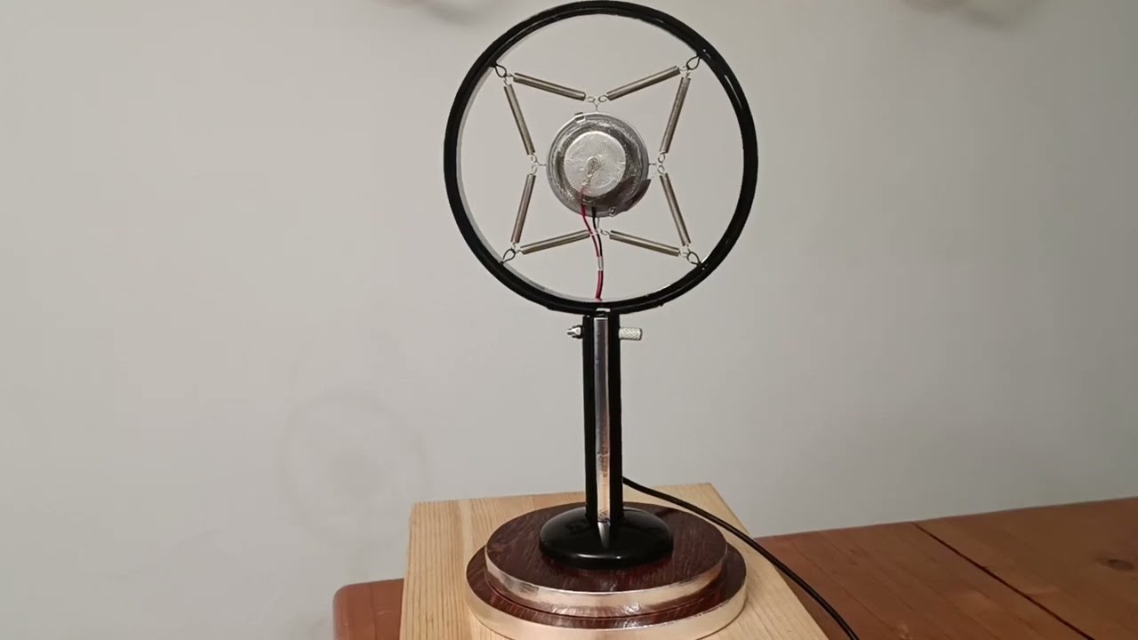 VIDEO N. 2 - Homemade condenser microphone recording test