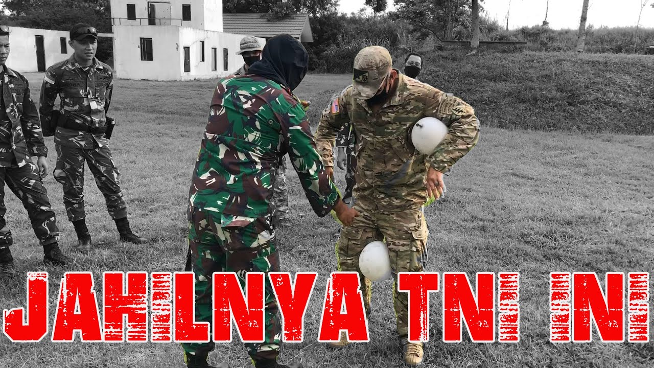TNI JAHILI TENTARA AMERIKA..