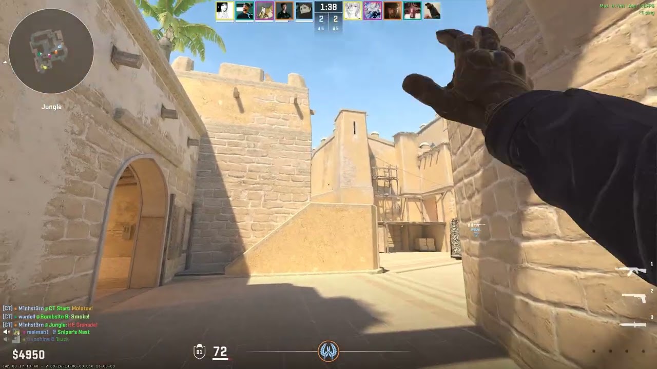 CS2 Premier Gameplay - 24 kills - Full Competitive match - Mirage