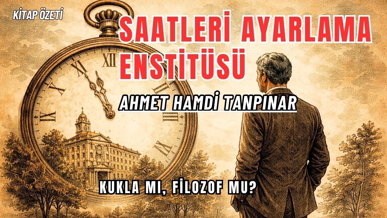 📚Saatleri Ayarlama Enstitüsü  / Hamdi Tanpınar / Hiç Okumayanlar ve Öğrenciler İçin /🎙️Kitap Özeti