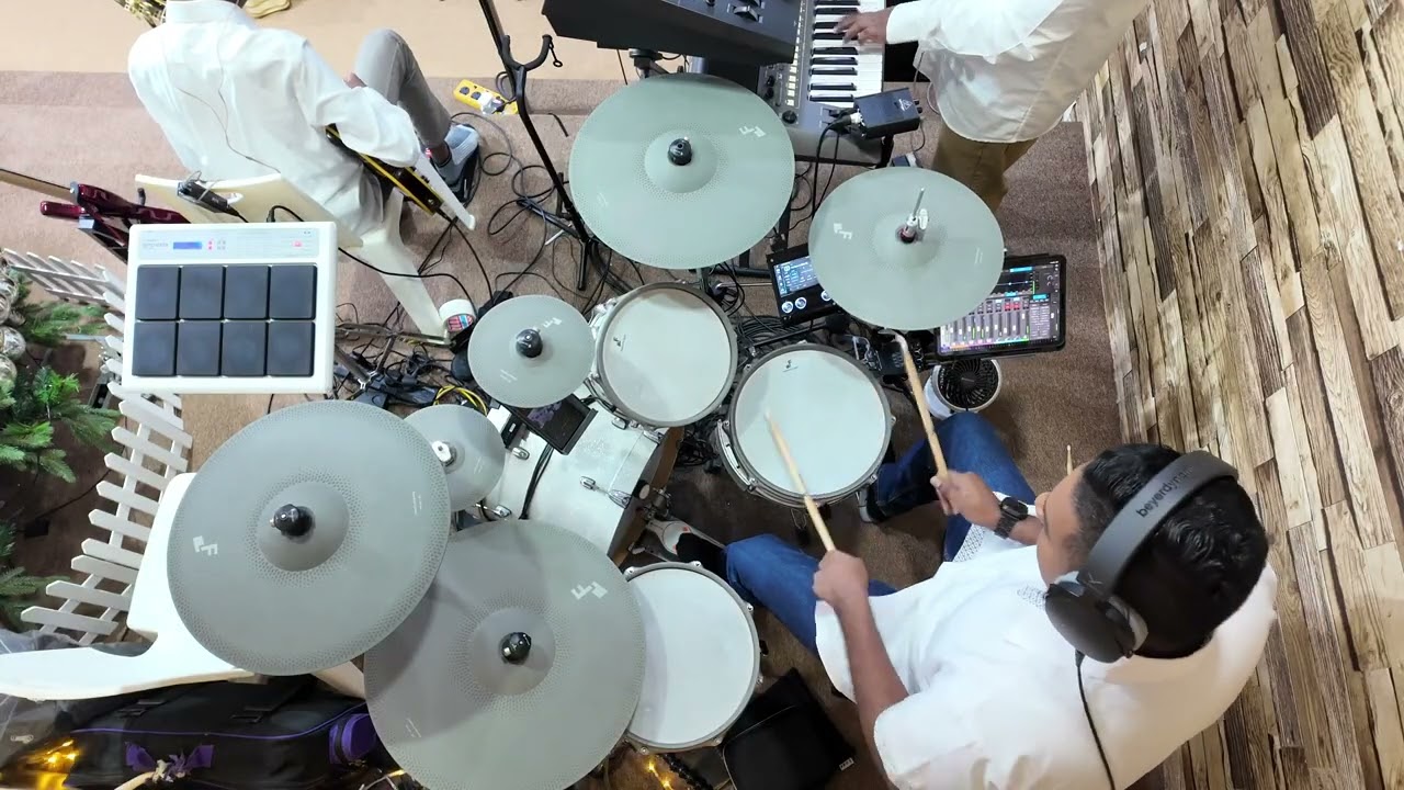 Ummai Nambi Vanthaen | உம்மை நம்பி வந்தேன் | Left Handed Drum Cover medly