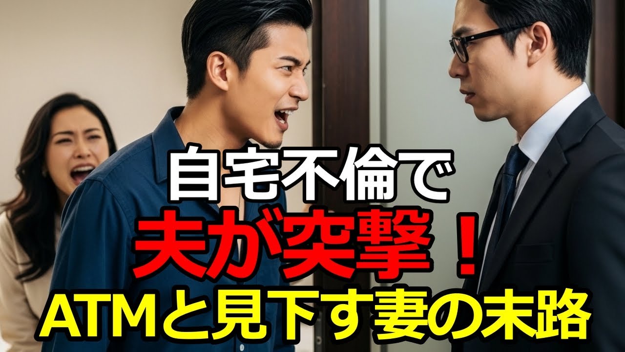 【自業自得】出張中の自宅に間男を連れ込んだ不倫妻。夫と両親の突撃で地獄の修羅場へ…「私は被害者よ！」と叫ぶ女の悲惨すぎる末路