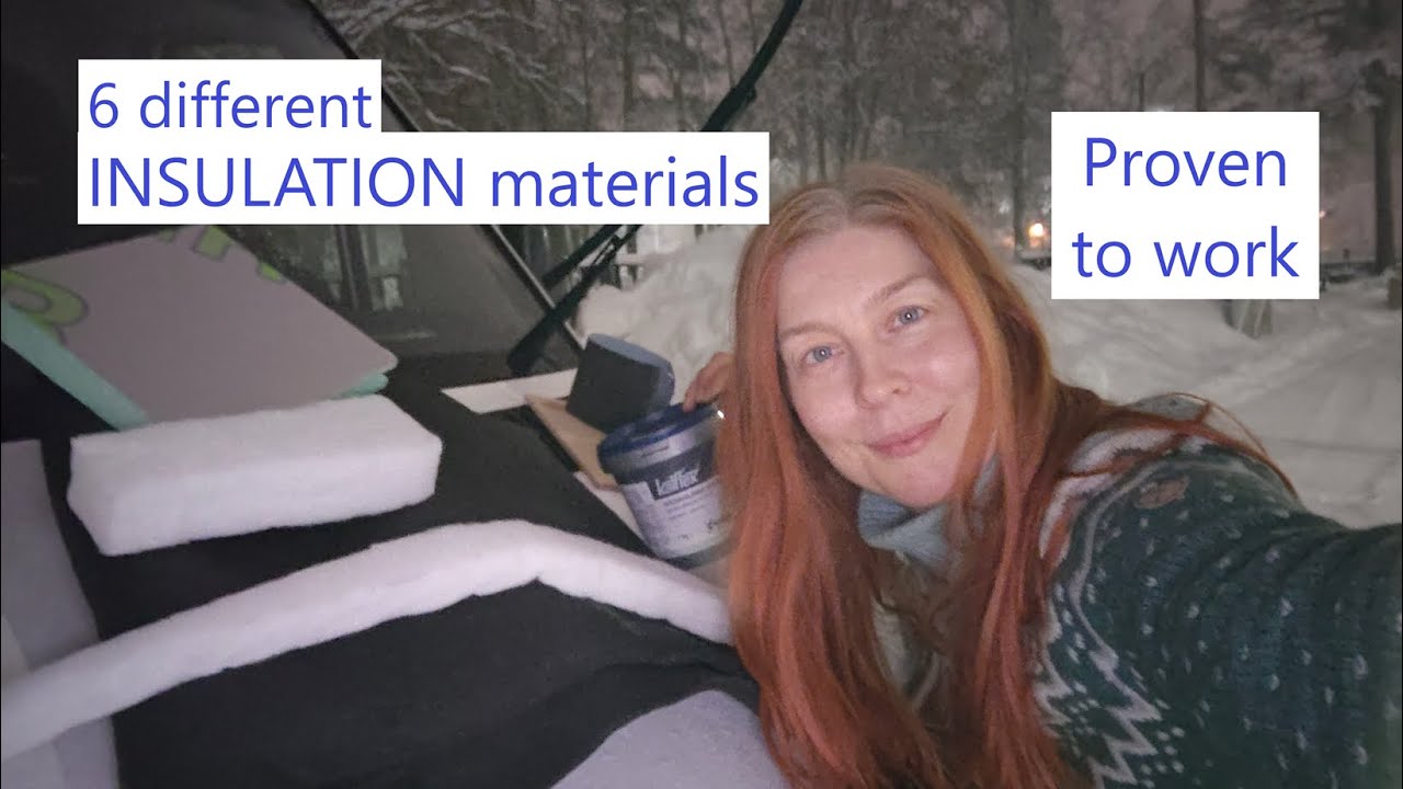 DIY camper van insulation | Proven in subfreezing winter