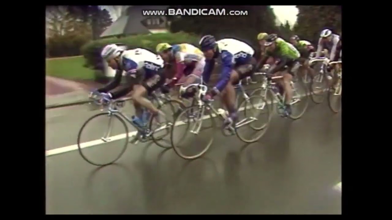 Hendrik Redant s'impose en solitaire sur Kuurne Bruxelles Kuurne 1988