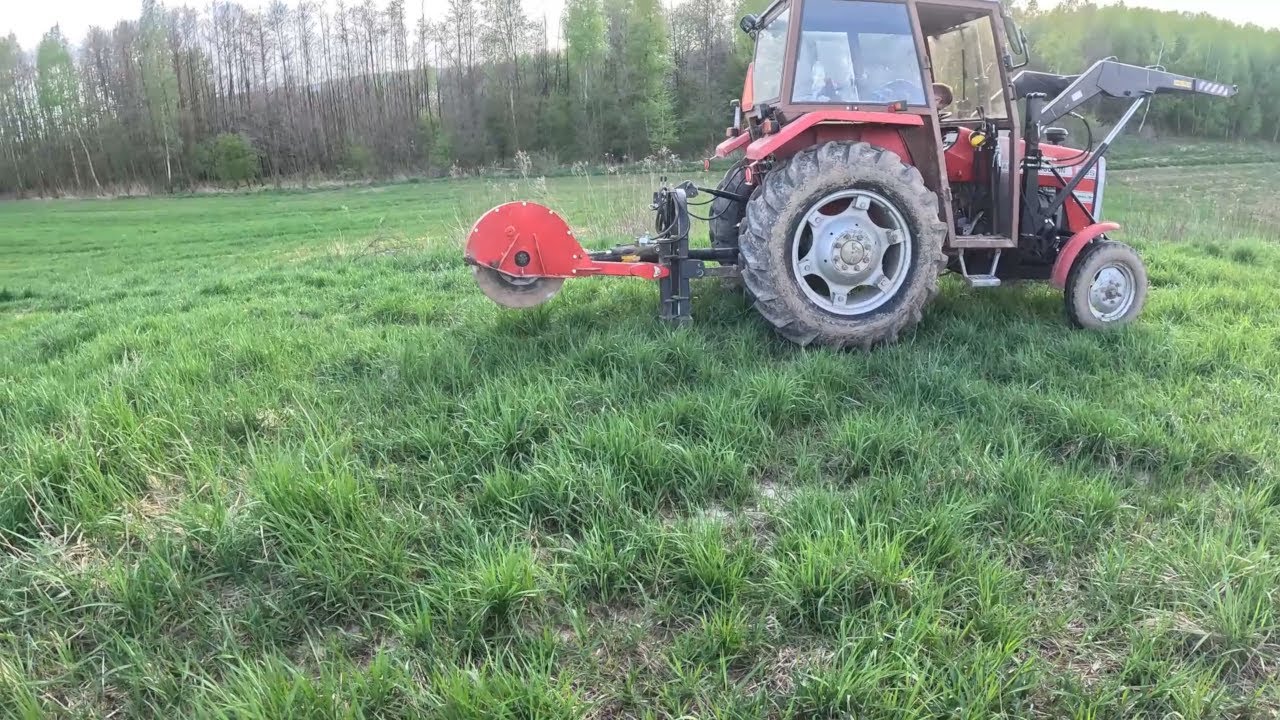 frezarka do pni drzew / Massey Ferguson 255