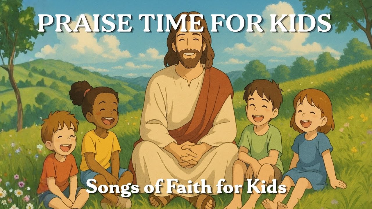 Praise Time for Kids – 10 Minutes of Bible Songs 🎶✨