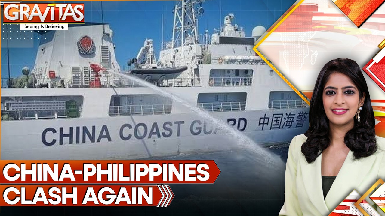 Tensions Peak: Philippines & Chinese Vessels Clash In South China Sea | Gravitas
