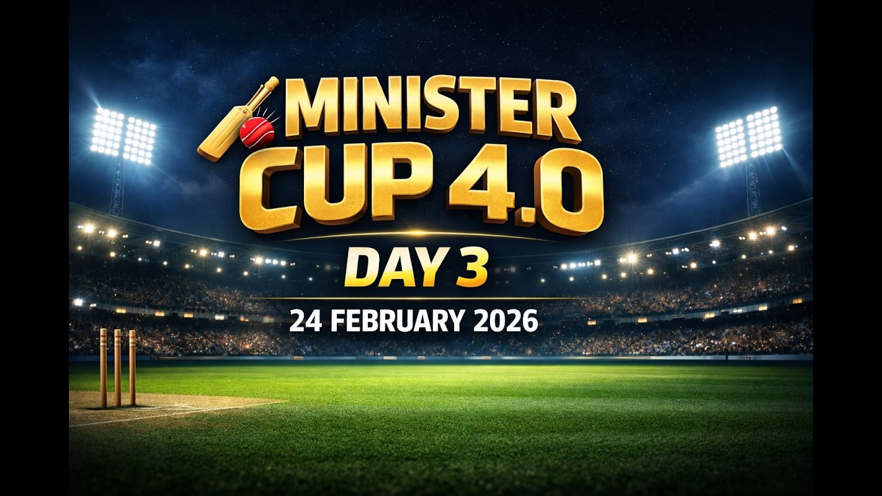 LIVE - MINISTER CUP 4.0