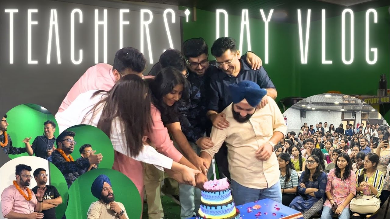 1st Vlog on Our Channel 📷 Comment Jarur Karna 🤞 Fun, Masti, Motivation🔥 #teachersday #vgstudyhub 