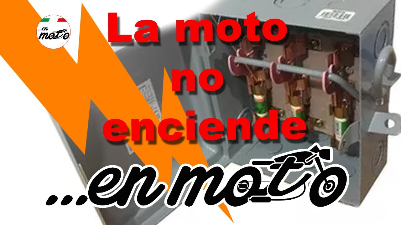 La moto no enciende Cambio de fusible motoneta