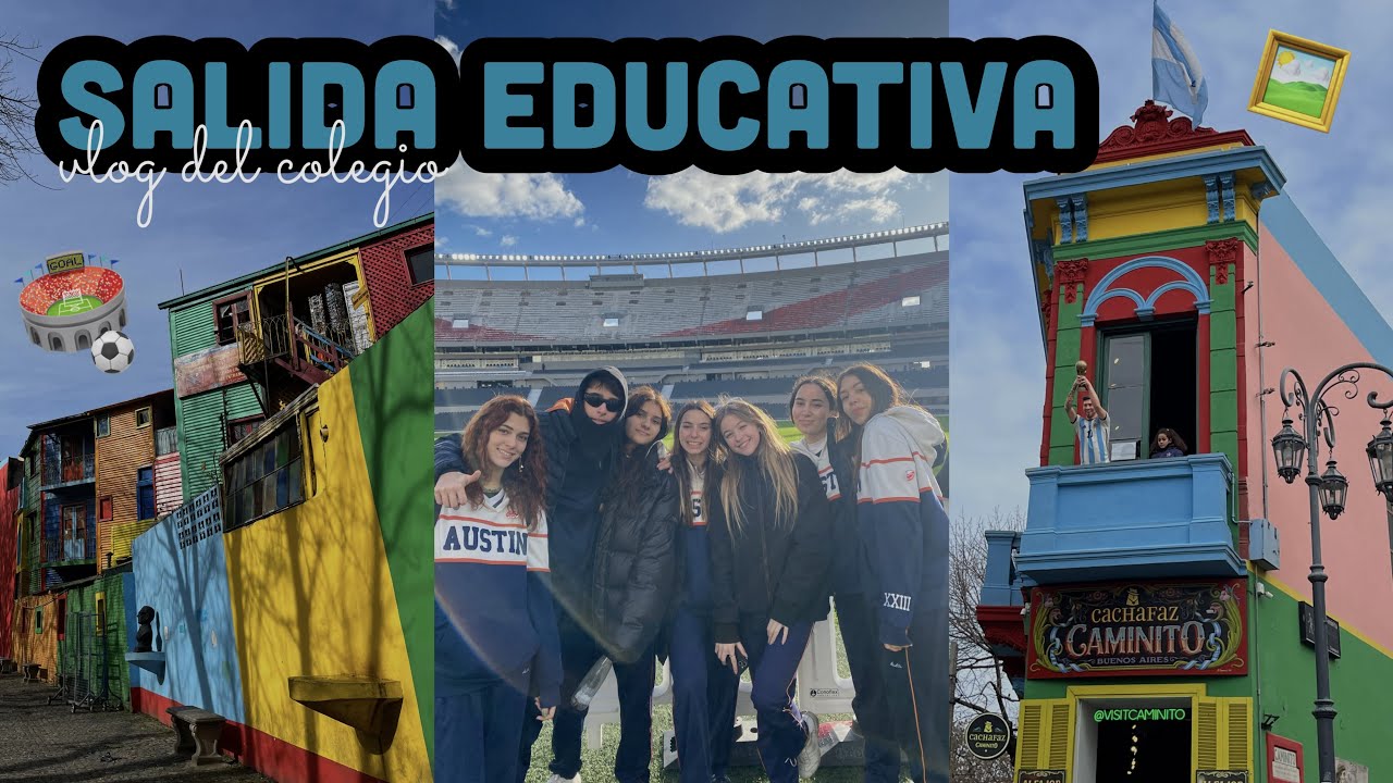 CONOCIMOS EL MONUMENTAL - vlog ultima salida del colegio :')