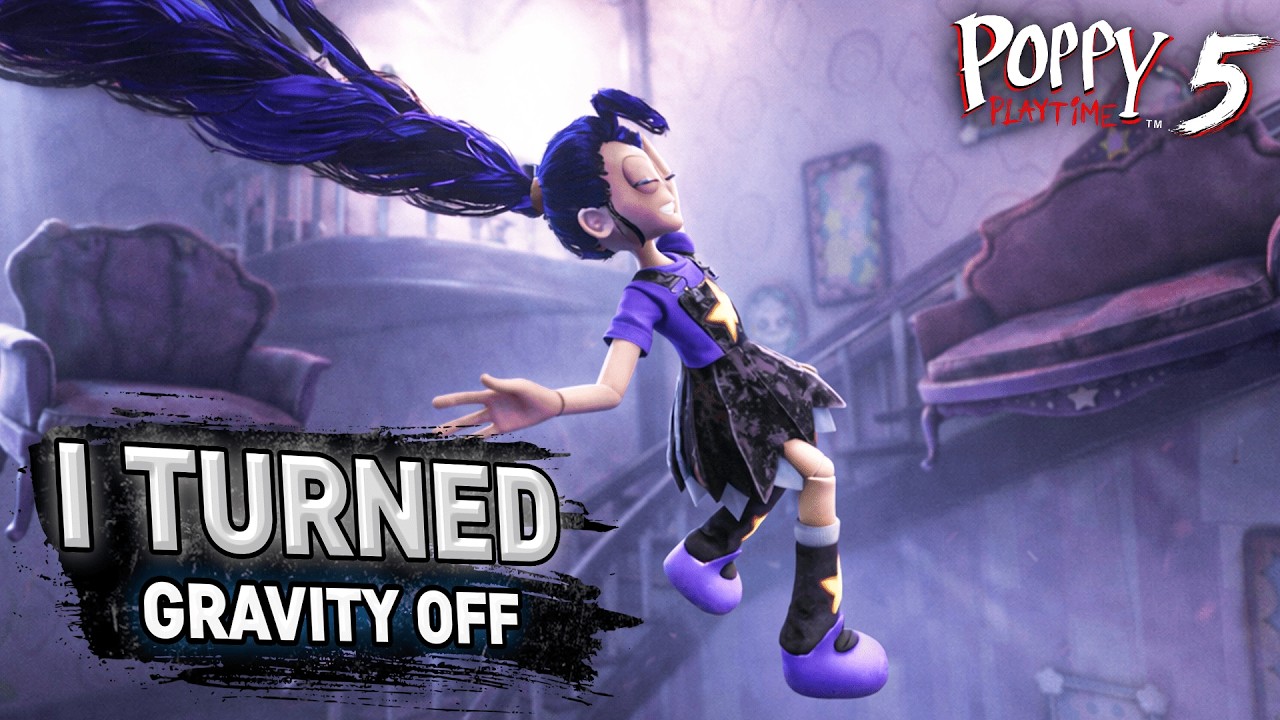 I TURNED OFF GRAVITY AND BECAME 1000x SMALLER! - Poppy Playtime Chapter 5 [Showcase]