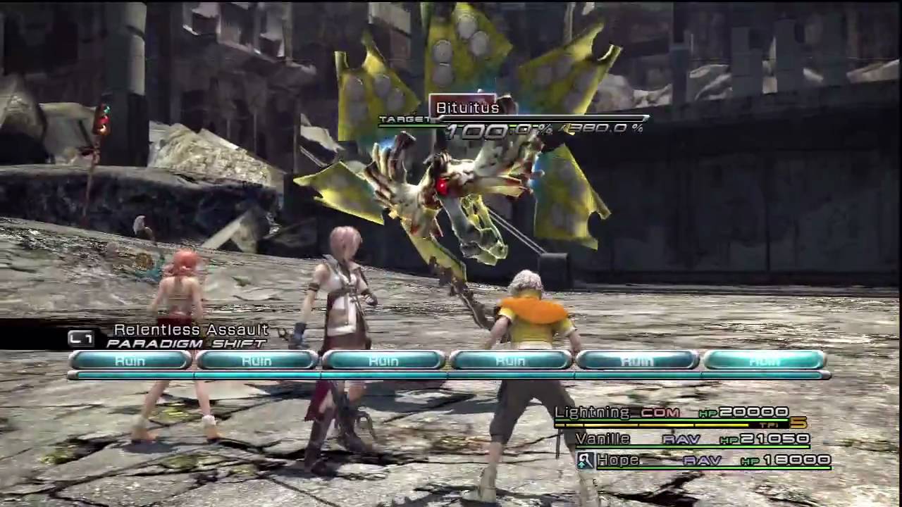 Final Fantasy XIII - Cie'th Stone Mission 7 Five Stars