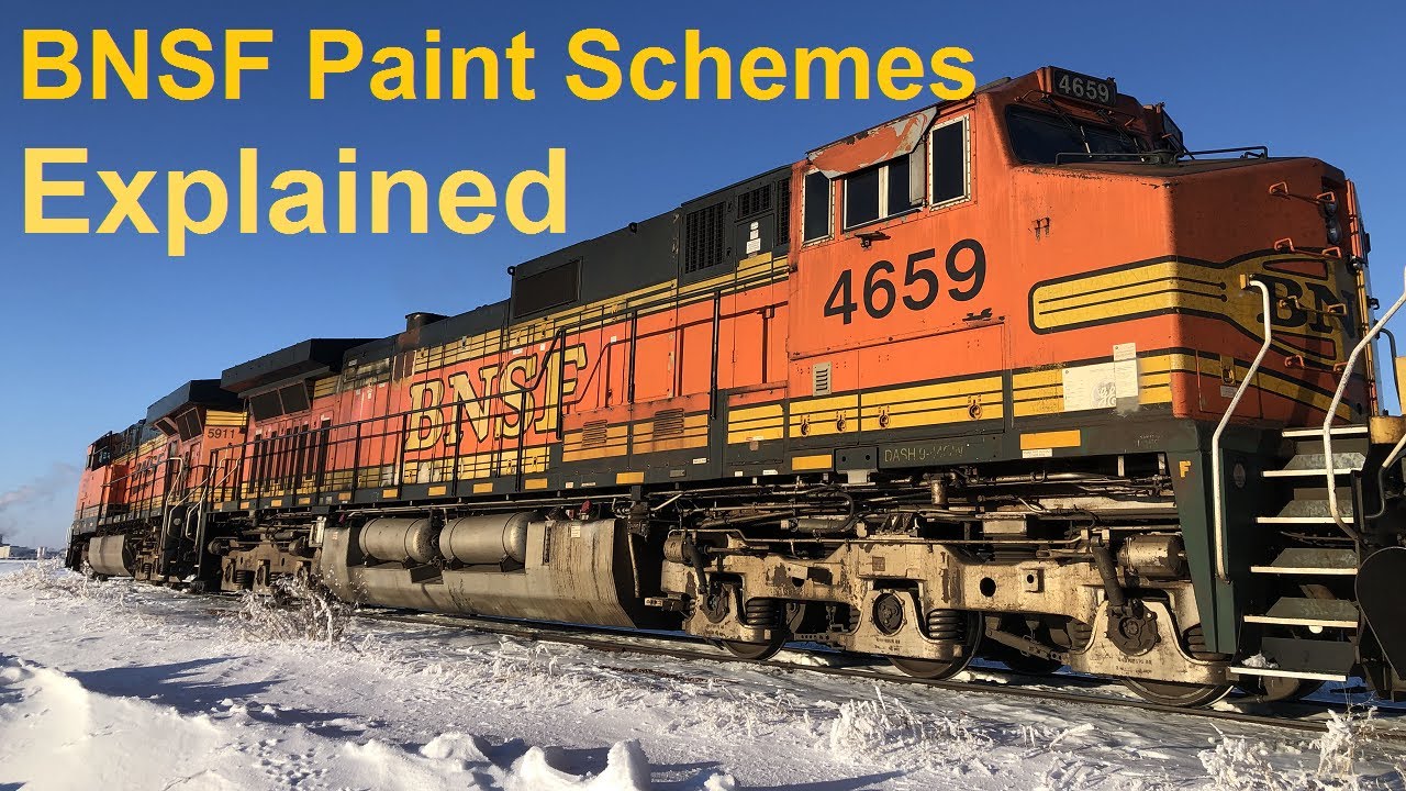 BNSF Paint Schemes Explained