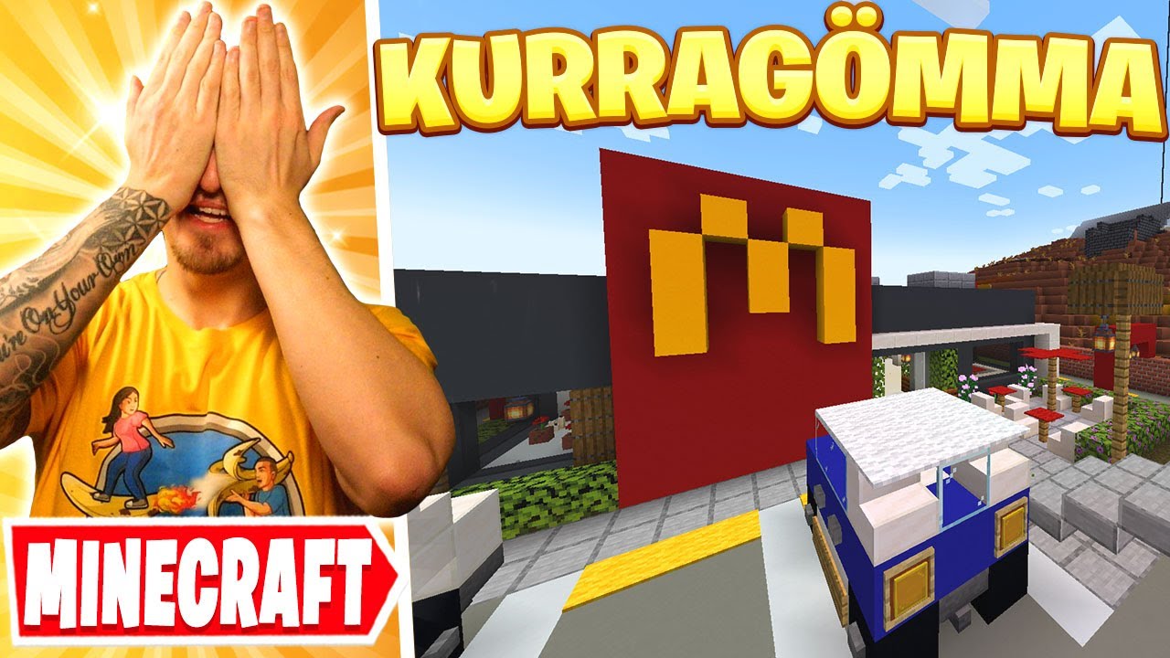 MCDONALDS KURRAGÖMMA I MINECRAFT