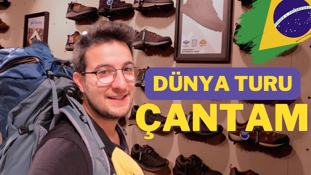 Dünya Turu Çantamda Neler Var | Brezilya'dan Çeyiz Sermesi Tadında Bir Video