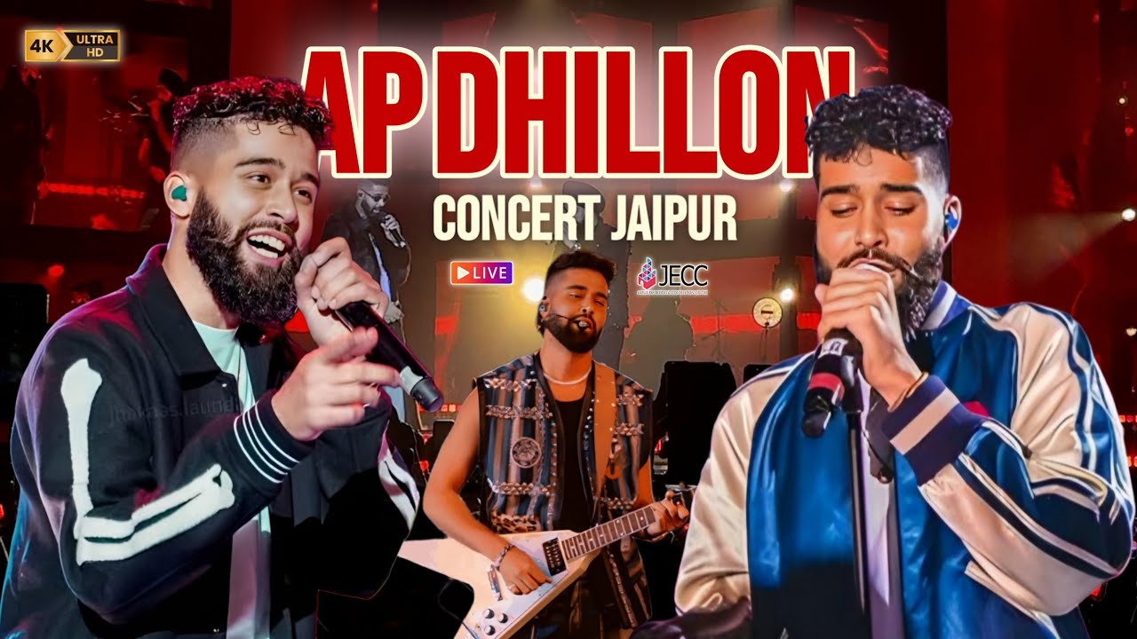 AP Dhillon Concert Jaipur | FULL Highlights 2025 | JECC Jaipur 🔥