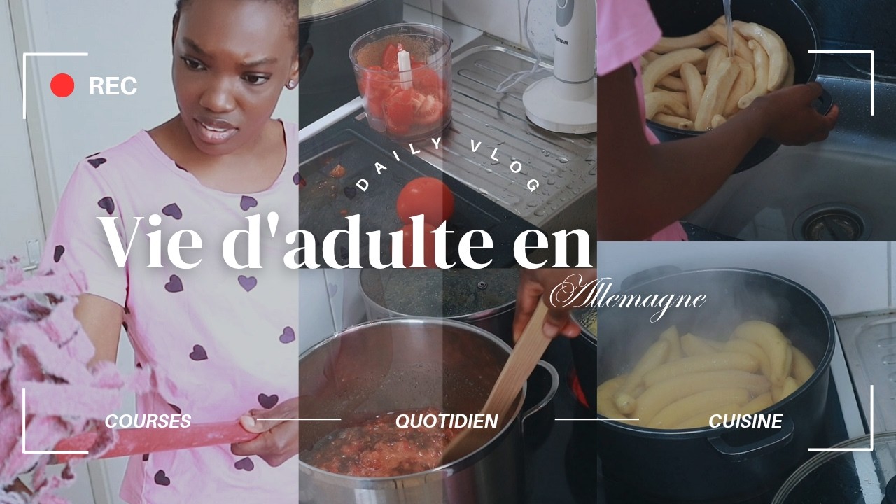 Vie en Allemagne : La trentaine sans amies | Courses, cuisine maison, ménage