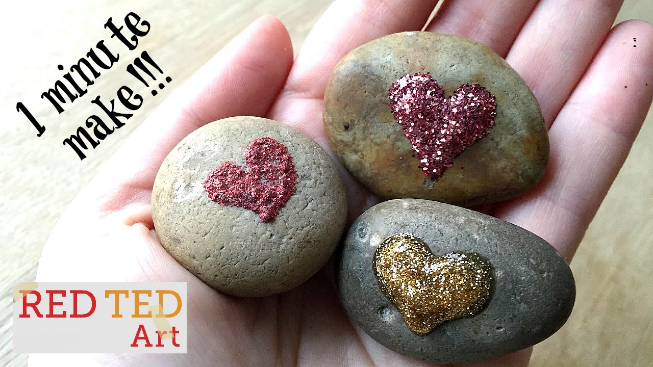 Easy DIY Love Rocks for Valentine's Day