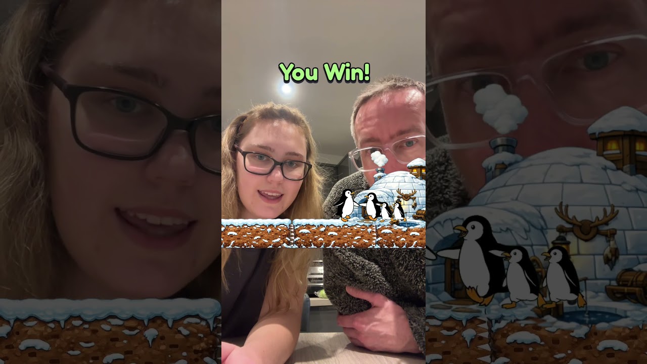 Who will do the best? 😃#filter #tiktokfilter #filterchallenge #savepenguinjump #dadandcloshow
